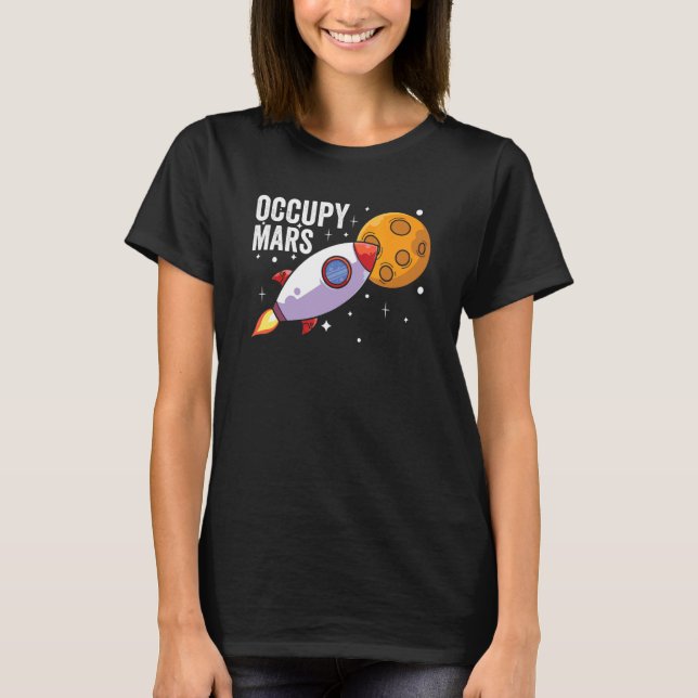 Occupy Mars Multiplanetary Species T-Shirt (Front)
