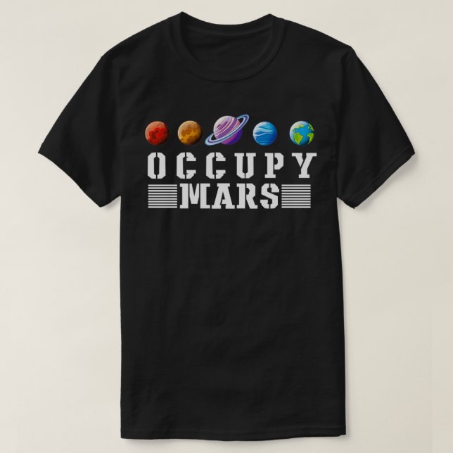 Occupy Mars Pullover  (Design Front)