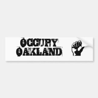Occupy Oakland Bumper Sticker
