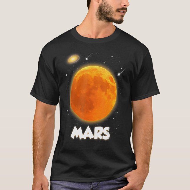 Occupy Planet Mars T-Shirt (Front)