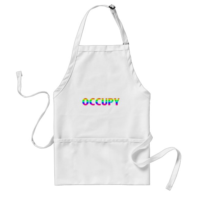 Occupy Rainbow Standard Apron (Front)