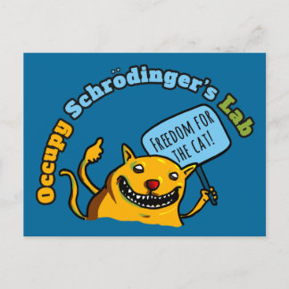 Occupy Schrodinger's Lab Postcard