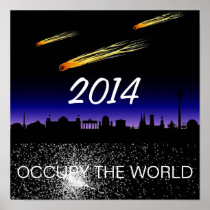 OCCUPY THE WORLD 2014 POSTER