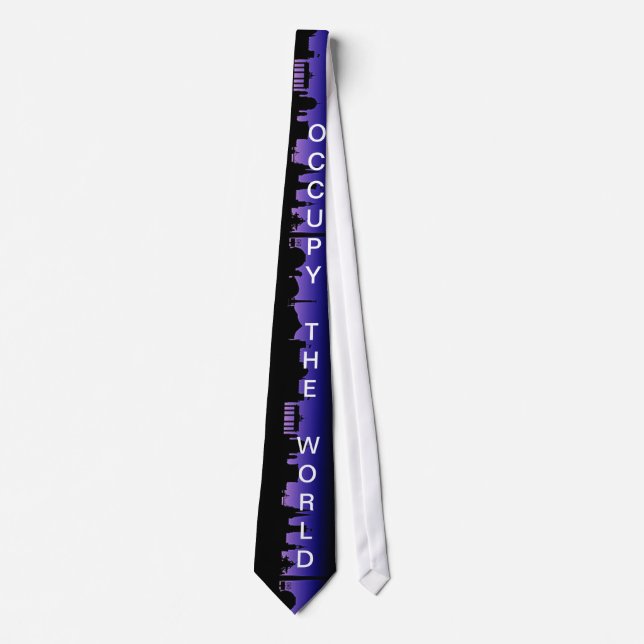OCCUPY THE WORLD TIE (Front)