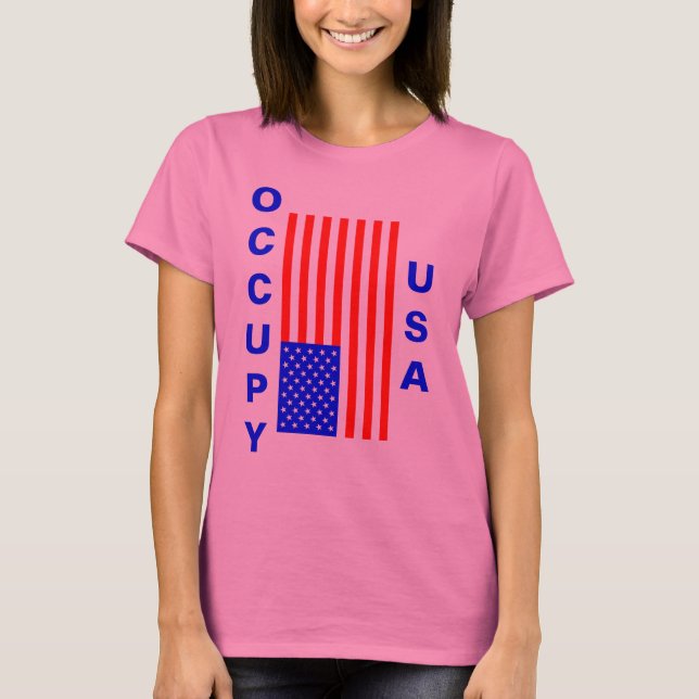 OCCUPY USA T-Shirt (Front)