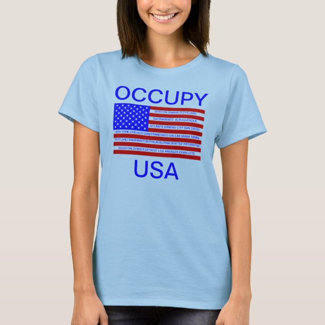 OCCUPY USA T-Shirt (Front)
