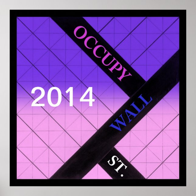 occupy wall street 2014 poster (Front)