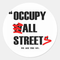 Occupy Wall Street All Streets We are the 99%