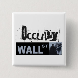 Occupy Wall Street Button