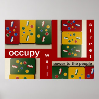occupy wall street power to the people poster