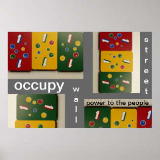 occupy wall street power to the people poster