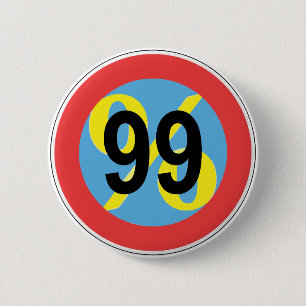 ‘occupy Wall Street we are the 99 %’ 6 Cm Round Badge