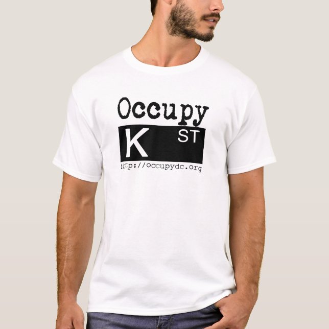 OccupyDC Shirt -  100% donation ODC (Front)