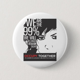 OccupyTogether_poster01 6 Cm Round Badge