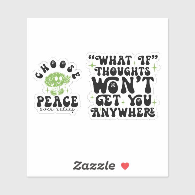 OCD Awareness Choose Peace Over Relief (Sheet)