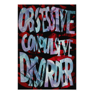 OCD Awareness, Colour Theory Poster (Textured)