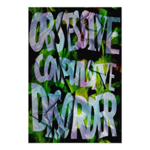 OCD Awareness, Colour Theory Poster (Textured)