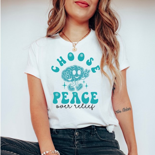 OCD Awareness & Recovery choose Peace T-Shirt (Creator Uploaded)