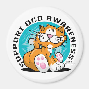 OCD Cat Magnet