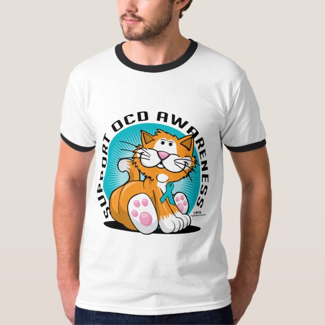 OCD Cat T-Shirt (Front)