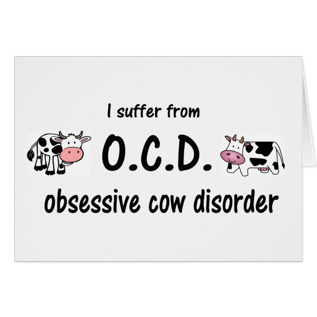 OCD Cow (Front Horizontal)