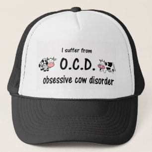 OCD Cow Trucker Hat