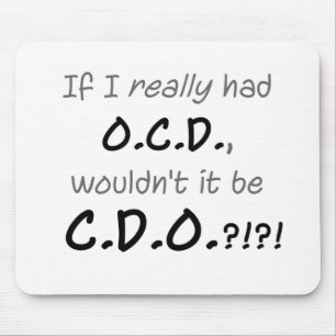 OCD MOUSE MAT