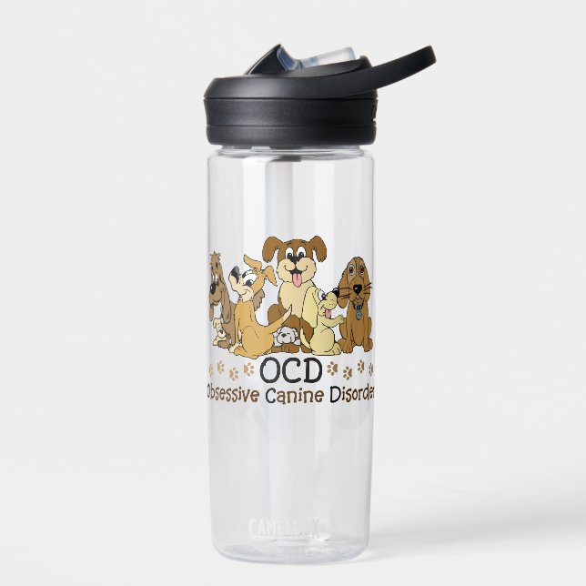 OCD Obsessive Canine Disorder CamelBak Eddy Water Bottle (Left)