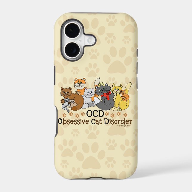 OCD Obsessive Cat Disorder (Back)