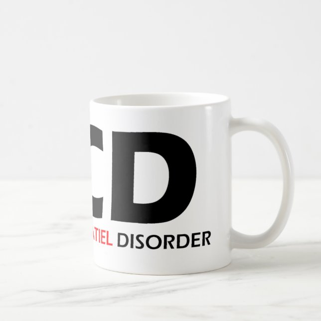 OCD - Obsessive Cockatiel Disorder Coffee Mug (Right)