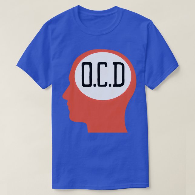 OCD Obsessive Compulsive Disorder Awareness 15 T-Shirt (Design Front)