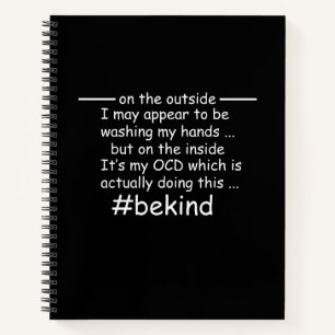 OCD - Obsessive Compulsive Disorder Awareness Notebook
