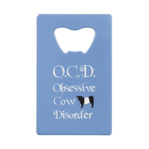 OCD Obsessive Cow Disorder Belties Belted Galloway