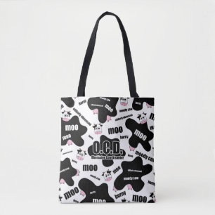 OCD - Obsessive Cow Disorder Tote Bag