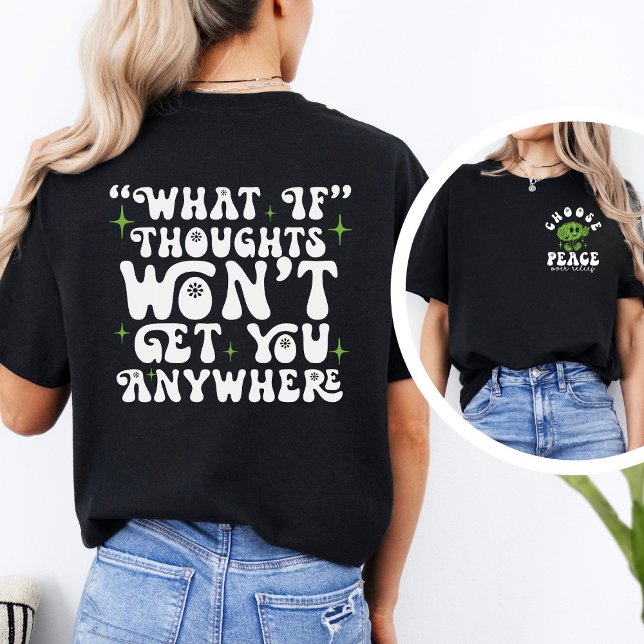 OCD Recovery Choose Peace over Relief T-Shirt (Creator Uploaded)