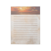 Ocean 40-page notepad JW