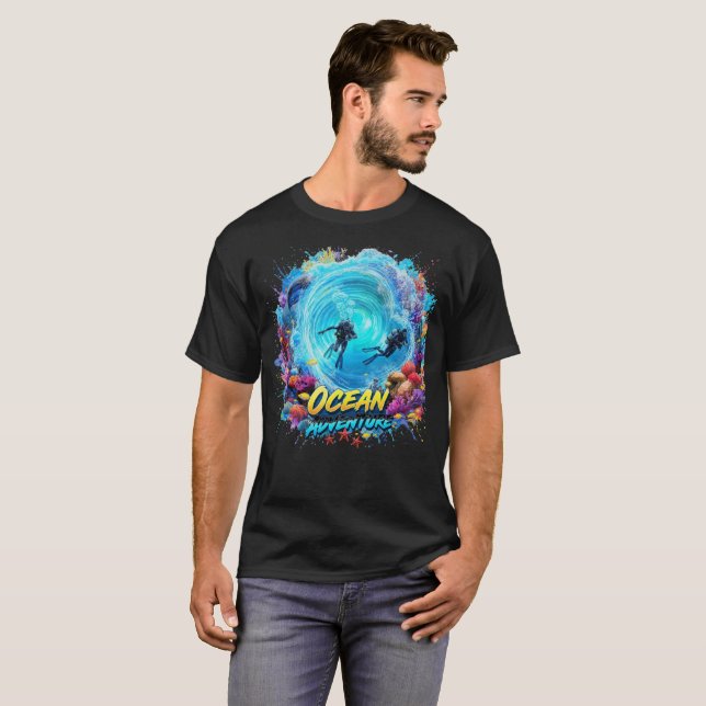 Ocean Adventure  T-Shirt (Front Full)