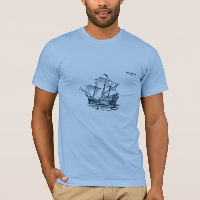 "Ocean Adventure" Trust the Process T-Shirt (Front)