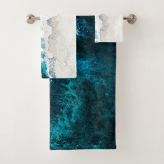 Ocean And Beach Bath Towel Set
