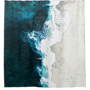 Ocean And Beach Shower Curtain