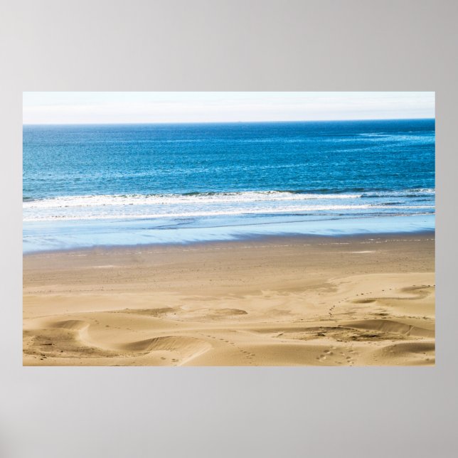 Ocean and Sand Poster (Front)