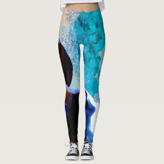 Ocean and Space Embrace Leggings