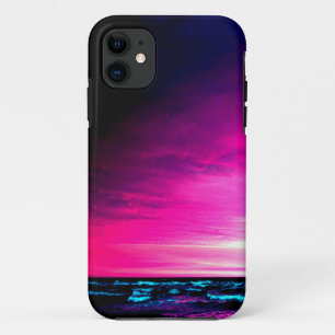 Ocean and Sunset Colourful and Peaceful iPhone 11 Case