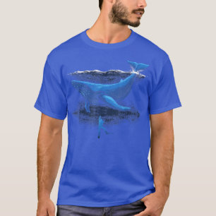 Ocean Animal Killer Whale Orca Scuba Diving T-Shirt