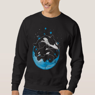 Ocean Animal Killer Whale Orca Swea Sweatshirt