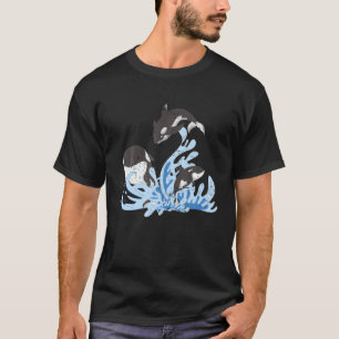 Ocean Animal Lover Aquarist Gift Killer Whale Fish T-Shirt