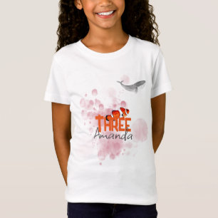 Ocean Animals Kids Birthday Party Cute T-shirt