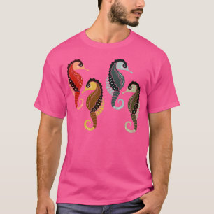 Ocean Aquarium Animal Zoo Keeper Seahorse T-Shirt