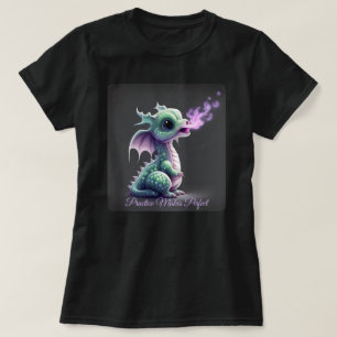 Ocean Aquatic-Mer Dragon Blowing Smoke T-Shirt