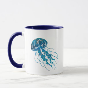 Ocean Art Mug - Jellyfish 2